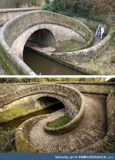 Spiral bridge