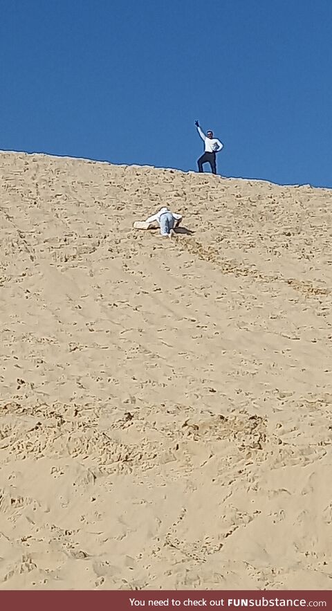 U might be cool, but never as cool as this guy waiting for his GF