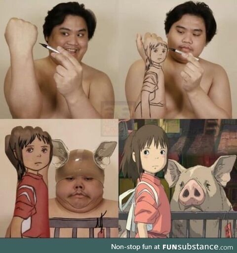 Spirited away