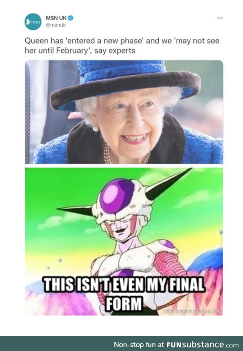 She'll probably live to be over 9000