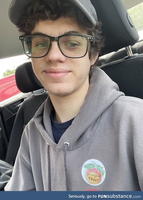 [OC] I voted for the first time today!