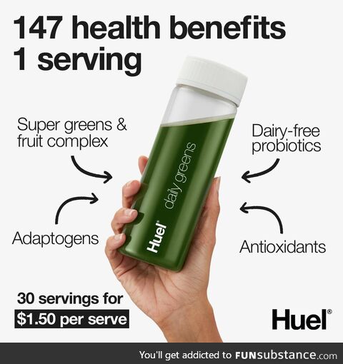 Name another super greens powder that contains 91 vitamins, minerals and