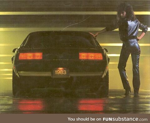 Classic Ad for the ‘83 Pontiac Firebird Trans Am