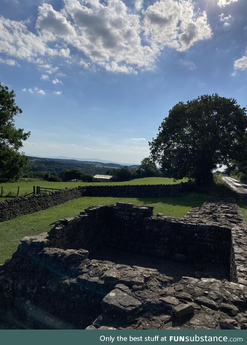 For all the people who wanted to see the actual Hadrian’s wall