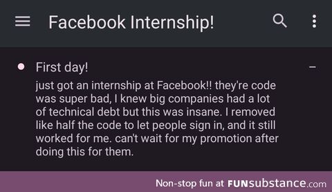 firatDayAtMyFacebookInternship