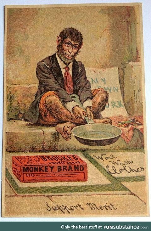 Monkey Brand Soap, c 1890