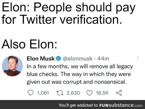 Elon moment