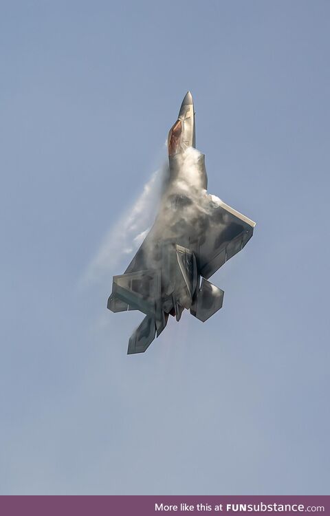 [OC] If we're posting airshow jets.. F22 Raptor at Jones Beach Memorial Day Weekend