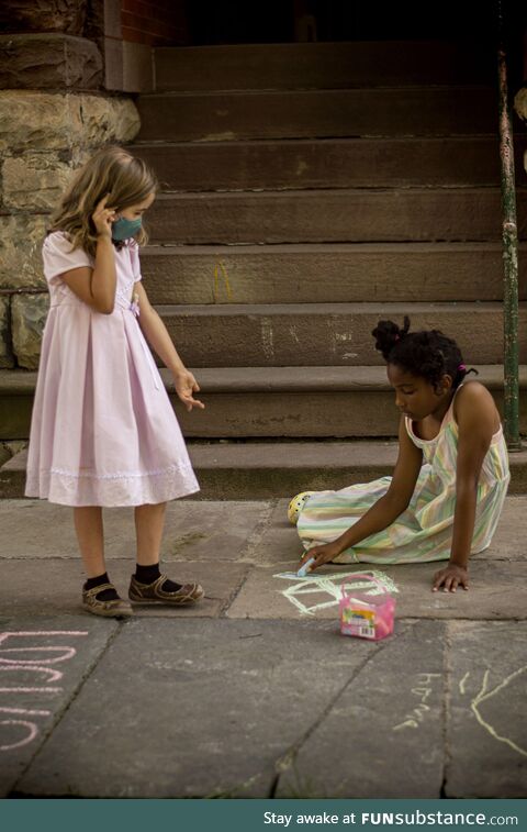 Young friendship in buffalo