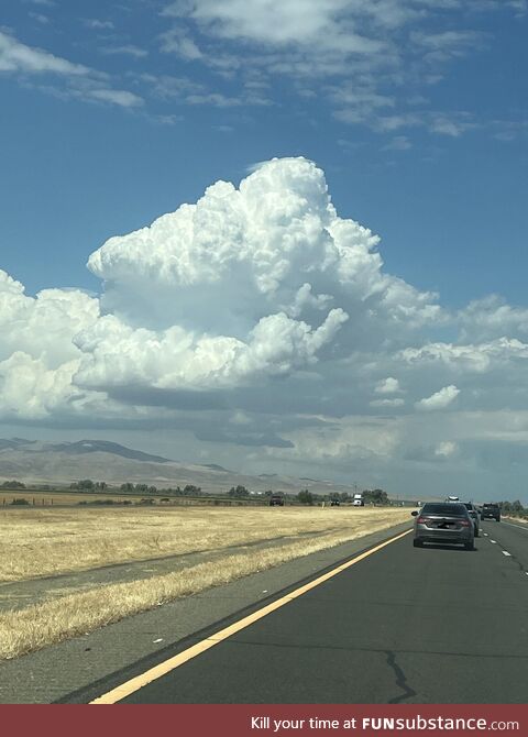 This cloud above CA looks pissed