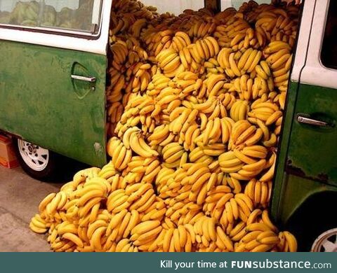 Banana van.