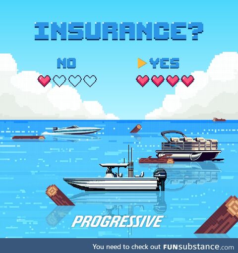 You win when you protect your boat with Progressive Insurance