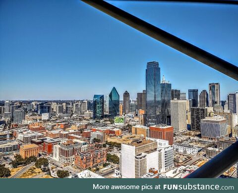 [OC] The view from Reunion Tower in Dallas, Texas