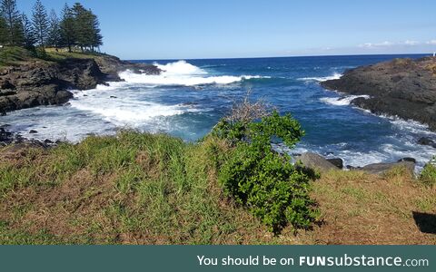 [OC] Kiama NSW Coast. Really beautiful blow holes around these area