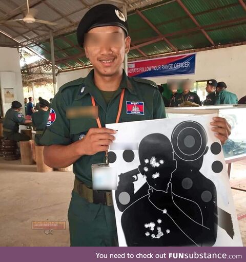 Cambodia police training