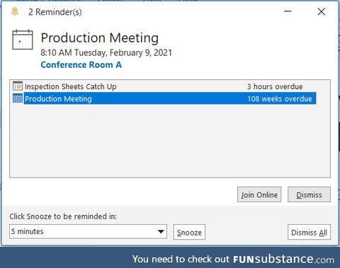 Thanks for the reminder Microsoft