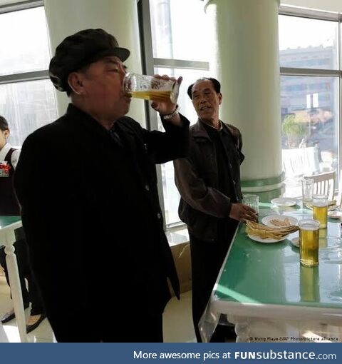 According to DPRK media, North Korean workers in Pyongyang are entitled to a beer ration