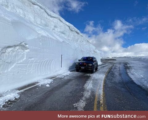 Wyoming Highway 212 as of last Wednesday