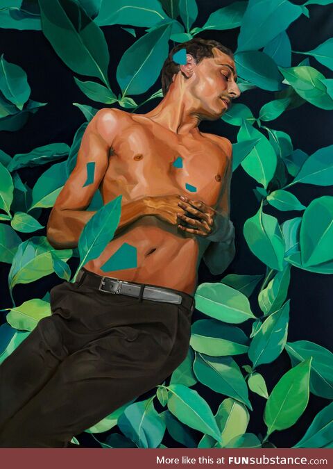 Finally done! "Lost and found", oilpaint / linen