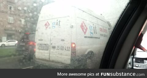 When it's raining but you have to deliver commits