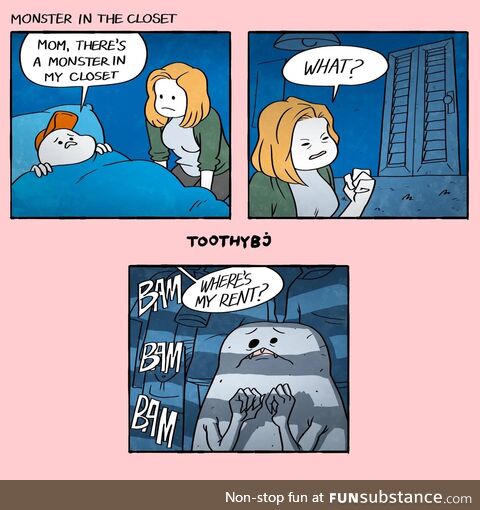 Monster in the closet [OC]