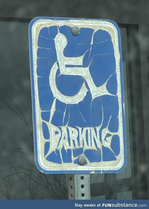 Handicap parking, but only if you’re in a metal band