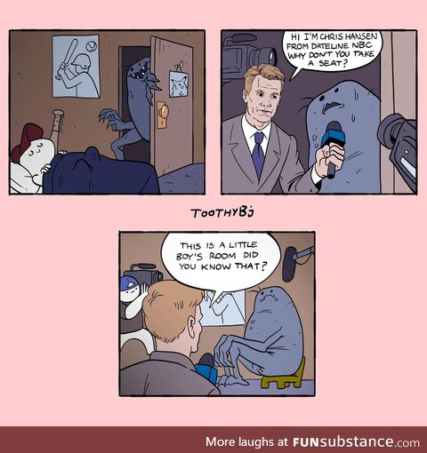 Closet monster [oc]
