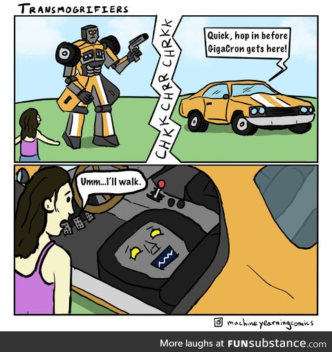 Nice try, bumblebee