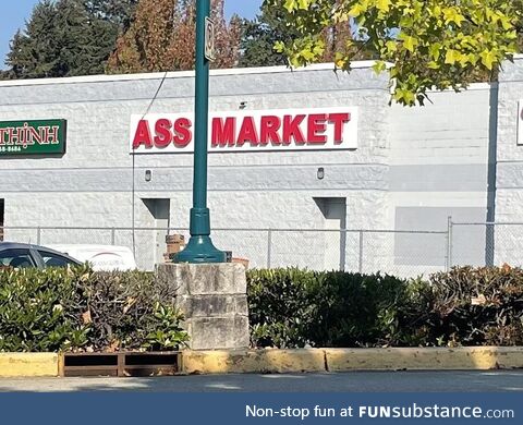 This place looks way more fun with a poll in front of it
