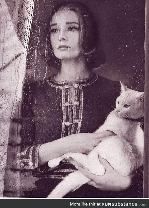 Audrey Hepburn photographed by Richard Avedon for Harper’s Bazaar, 1959