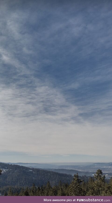 [OC] The view from a small mountain