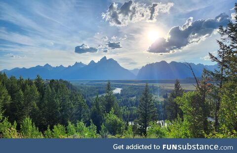 Snake River Overlook in Grand Teton National Park