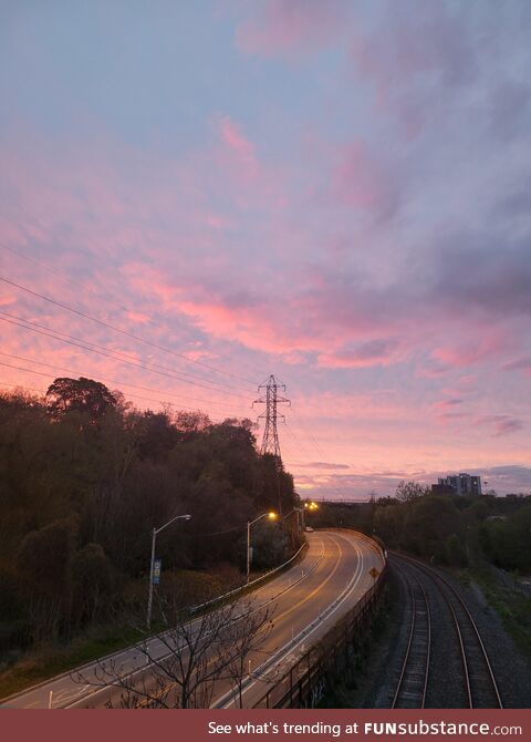 Sometimes the sky need no edits