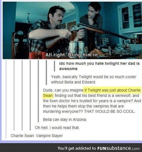 Id want to know more about the guy who almost ran over Bella