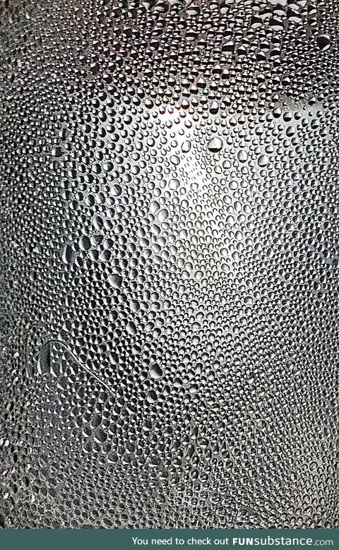 [OC] Condensation on a Bottle Shot with a Macro Lens