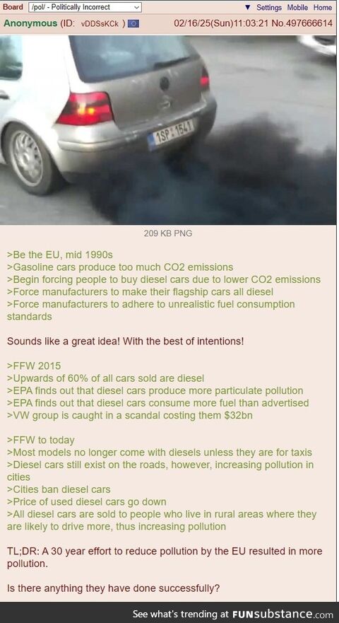 Anon on Europe