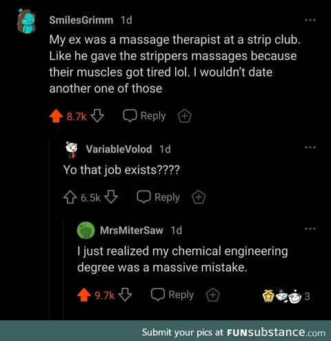 What job would a man have that would be a deal breaker for women