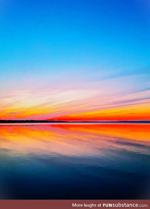 A sunset
