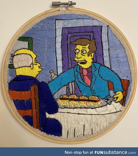 You call hamburgers 'steamed hams’?