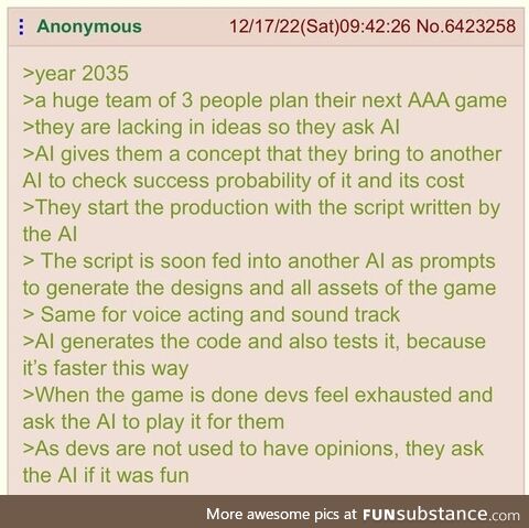 Anon on Future Gaming