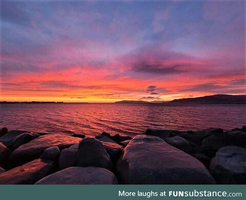 Reykjavik sunset