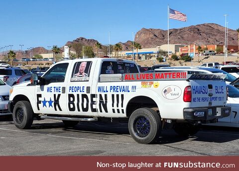 [OC] Guess this guy doesn't like Biden