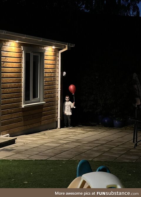 The boy just won’t come in