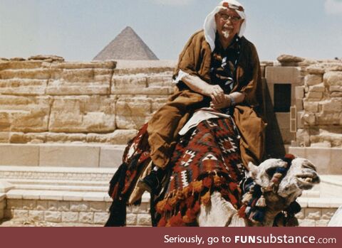 KFC's Colonel Sanders in Egypt (1970s)