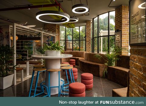 Green office workplace environment