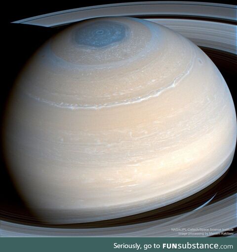 Saturn in Infrared from Cassini
