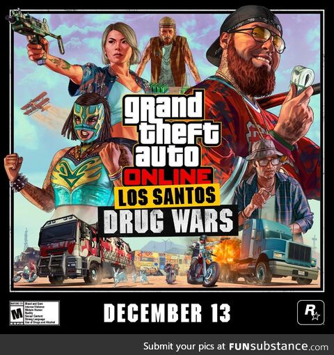 Los Santos Drug Wars injects a new psychoactive strain of chaos into GTA Online on