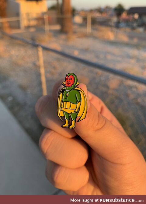 Funny little pin I got my hands on