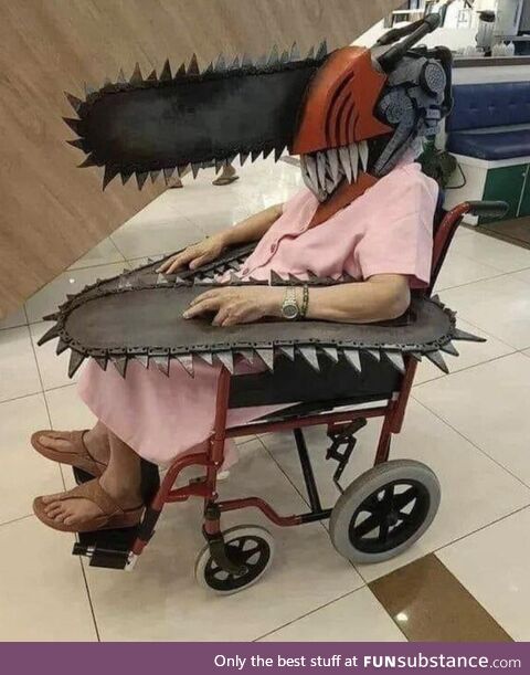 Chainsaw granny
