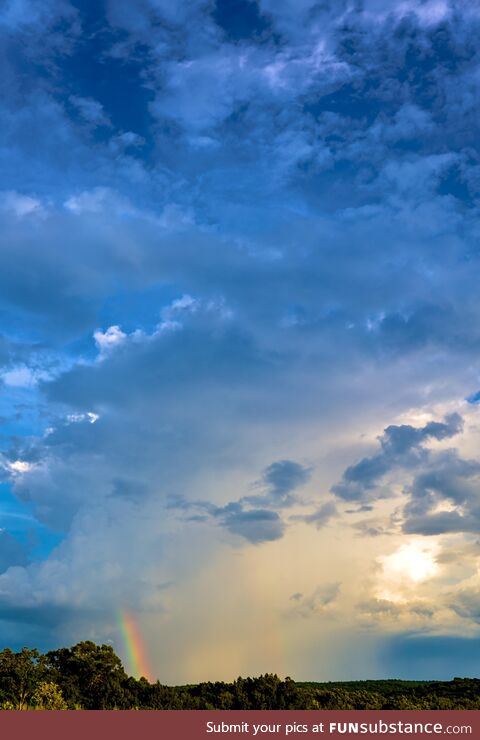 Passing thunderstorm from this weekend [oc]